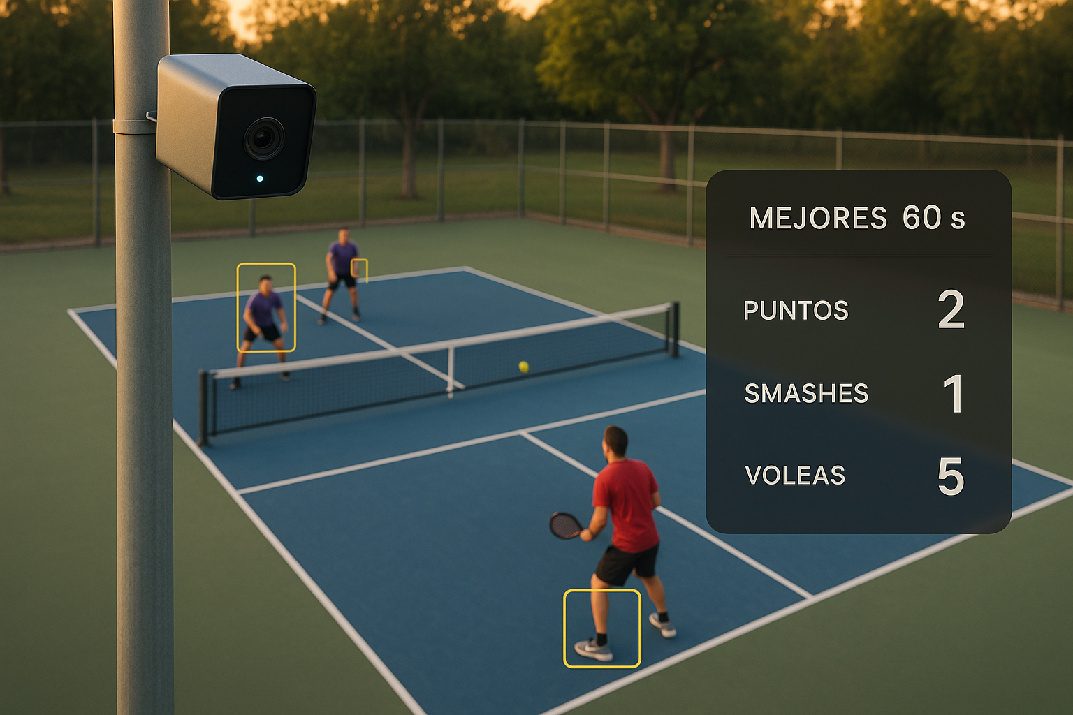 Ilustración de highlights automáticos